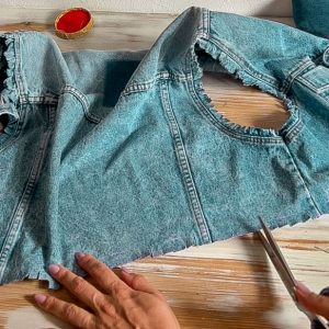Fransen Jeansweste - DIY für dein Festival-Outfit